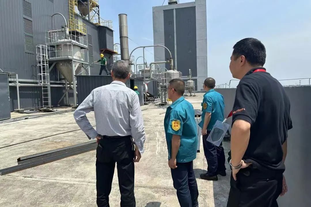 Changshu Polyester voert veiligheidsinspecties uit vóór de May Day -vakantie