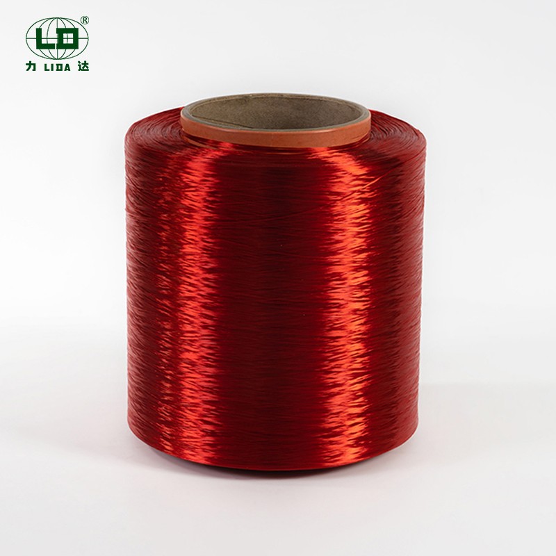 In welke industrieën wordt Total Brgiht Polyester Dope Dyed Filament Yarn toegepast