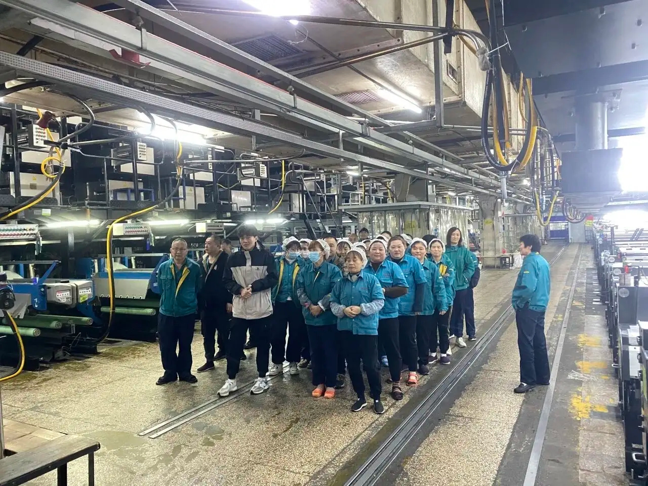 Changshu polyester voert een noodevacuatieoefening uit