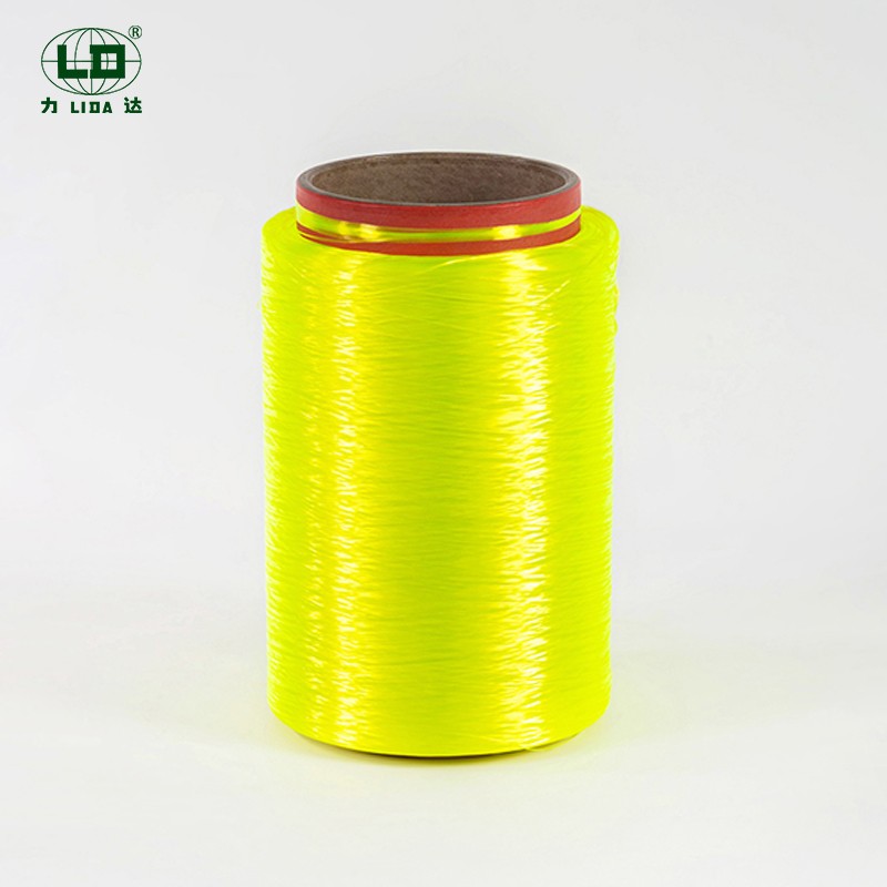 Semi saai nylon 6 dope geverfd filamentgaren